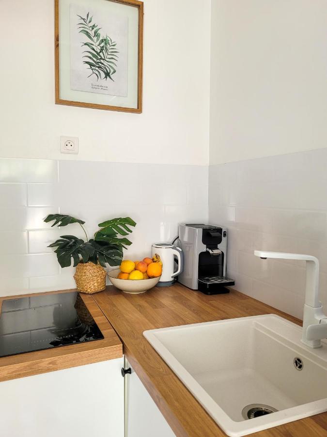 Studio Double Climatise Avec Terrasse - Proche Tram & Centre Монпелие Екстериор снимка